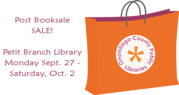 Petit Branch Library is having an after the booksale sale. This week only, during regular library hours, get lots of great deals!