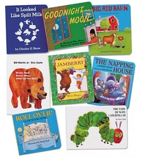 Board books you can read for 1000 Books Before Kindergarten